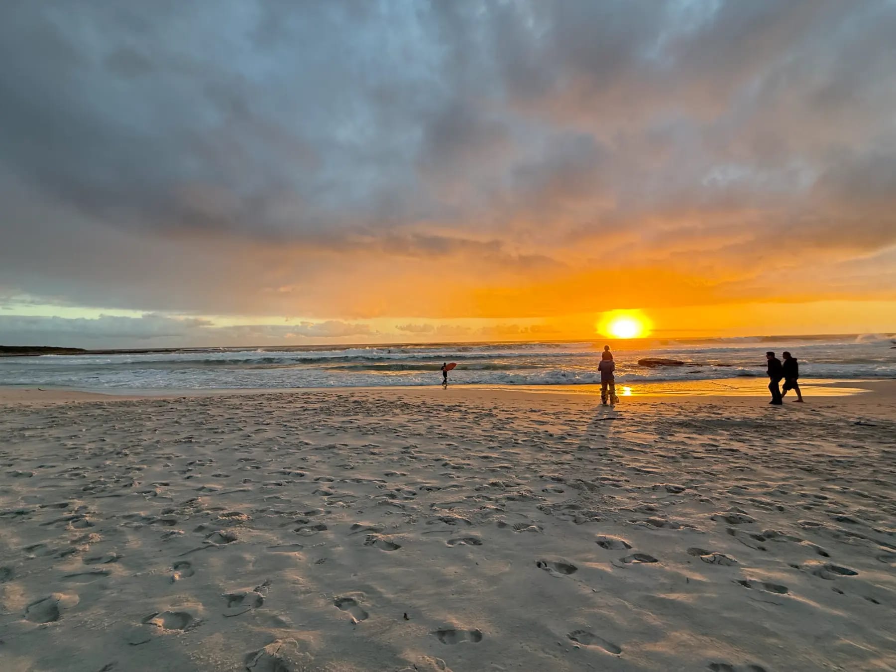 Nearby beach