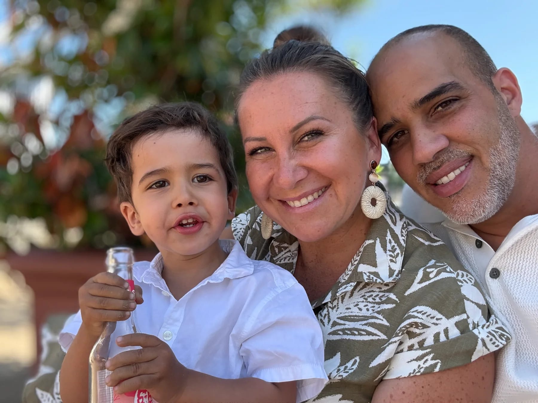 The Naef family at Cape Point